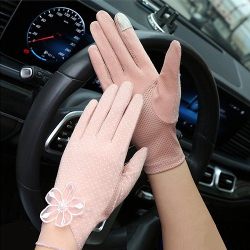 피부보호 운전 대중교통 매쉬 휴대폰 터치 장갑 (WAD4F9B)