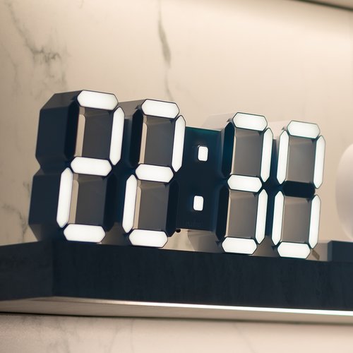 국산 플라이토 위성 GPS 인테리어 LED 벽시계 38cm