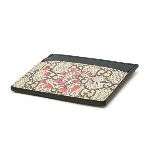 GUCCI カードケース 品番:451277 K541N 8666 Buy Gucci Kingsnake Print Card Holder 'Beige' - 451277 K541N 8666