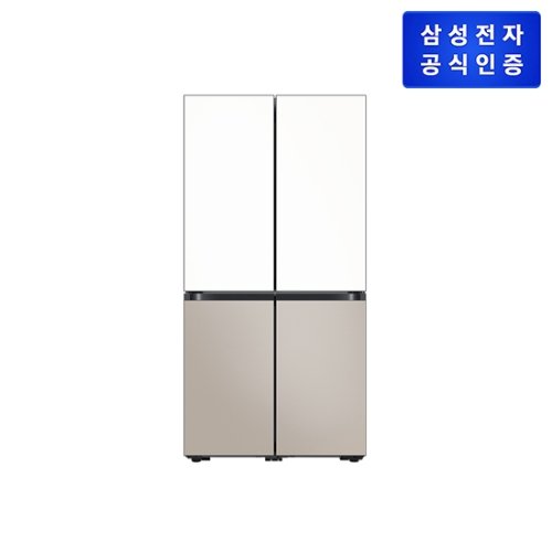 삼성전자(주) 삼성 Bespoke AI 냉장고 4도어 905L RM70F90R2ZG