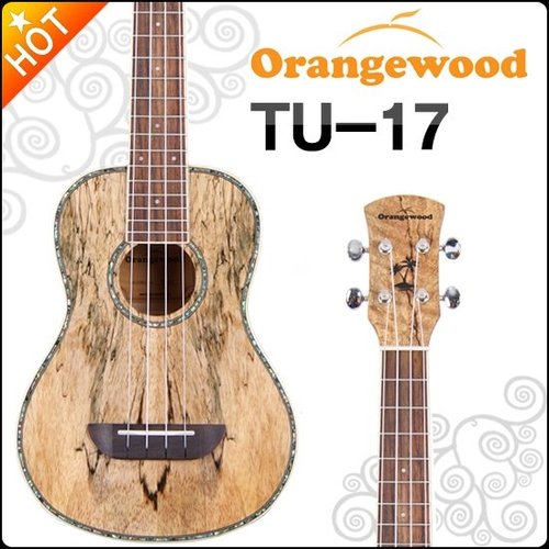 [오렌지우드콘서트우쿨렐레] Orangewood Ukulele TU-17 / TU17 NAT유광/오랜지/우쿠렐레 + 풀옵션