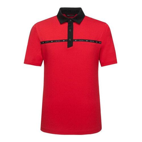 [힐크릭]남성골프반팔티 H421 남성 카라배색 1HCTSM42081_SC