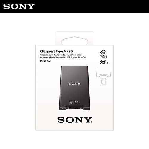 Sony 소니 메모리 카드리더기 MRW-G2 (CFexpress Type A / SD메모리 카드리더기 / USB 3.2 Gen2)