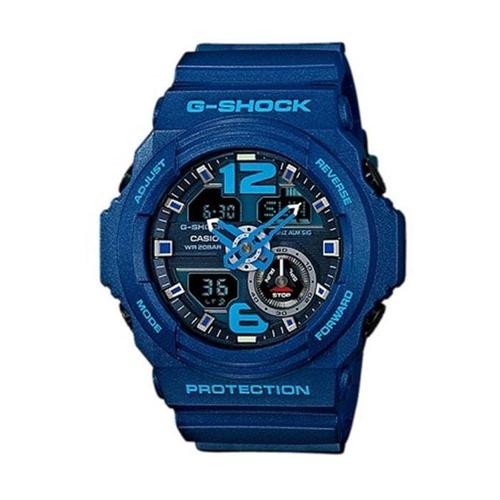 G-SHOCK 지샥 GA-310-2A 빅페이스 아나디지 메탈릭 블루 남성 우레탄 시계