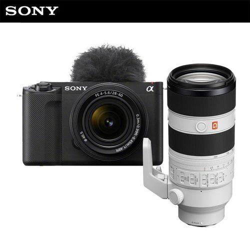 [소니]카메라 ZV-E1L 블랙 (SEL2860 렌즈킷) + SEL70200GM2 줌렌즈 패키지 / 풀프레임 브이로그 알파