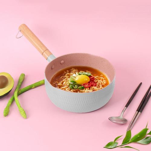 [LEVIOSA] 레비오사 우드손잡이 마블코팅 IH 편수 냄비 LEMB-IH18