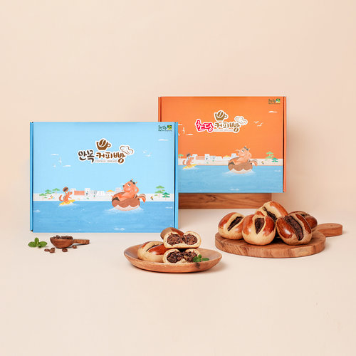 (주)비즈제이 강릉초당커피빵 16개(1BOX)