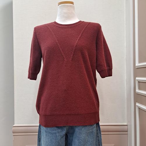 [BCBG]O울케이블하프소매P/O B5C8K31127_US