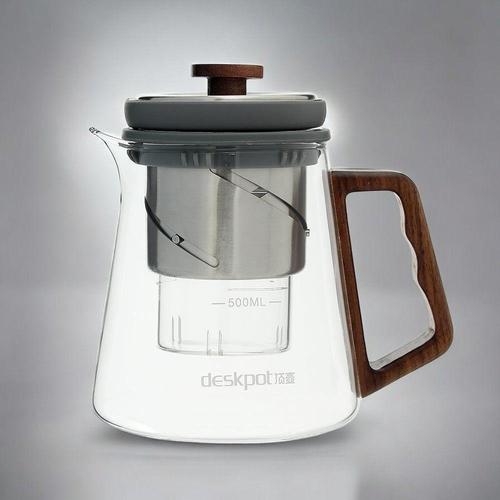 기타상세참조 내열유리티팟 게더릭 회전 필터 차포트 (800ml) 내열유리포트 HWFG2HWTF