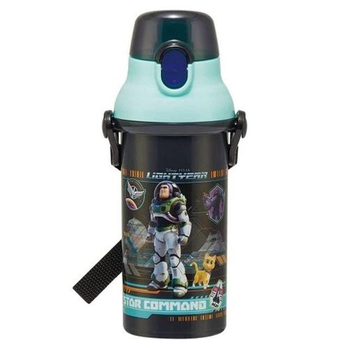 기타상세참조 캐릭터물병 토이스토리 버즈 라이트이어 원터치 어깨끈물병 480ml  HWC868D7