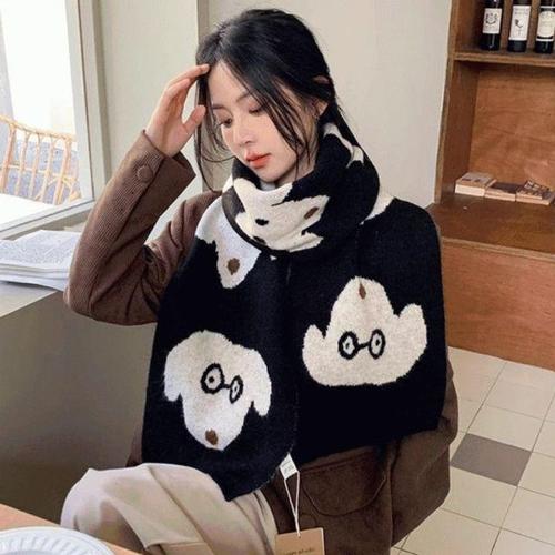 [셀럽하우스](주식회사비케이)스마트강아지 ADWVZDDG 목도리