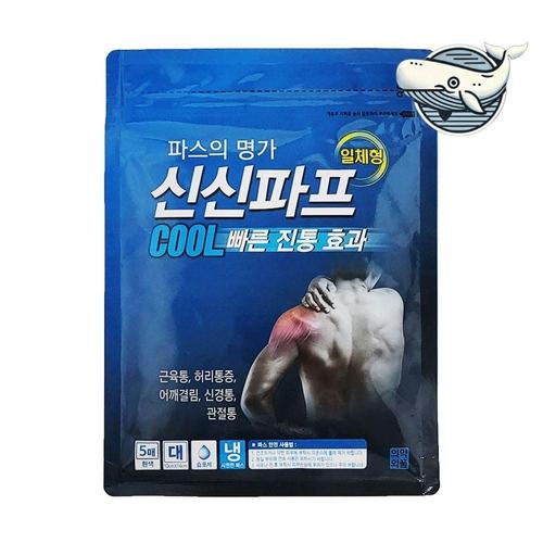 신신쿨파스 일체형 5매 붙이는 쿨패치 쿨로드 WFHIL11