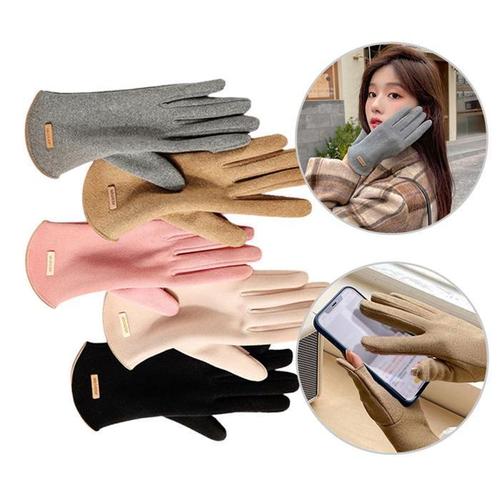 여성 드랄론 레더 FW 슬림핏 GOLOV 장갑