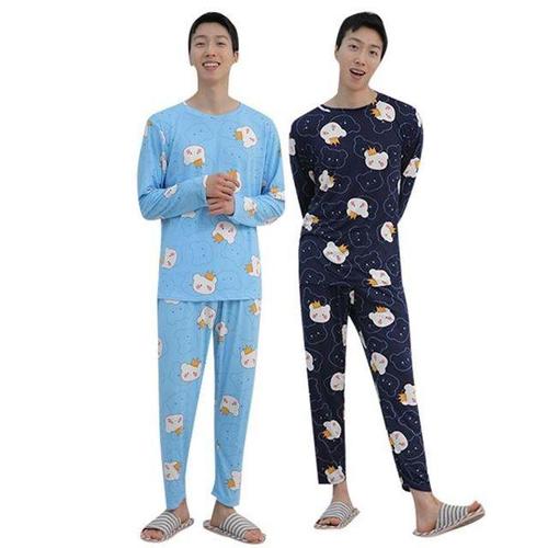 [셀럽하우스]남성 GZPS1560 여성 잠옷 세트 남녀공용 왕관 빅사이즈 피치원