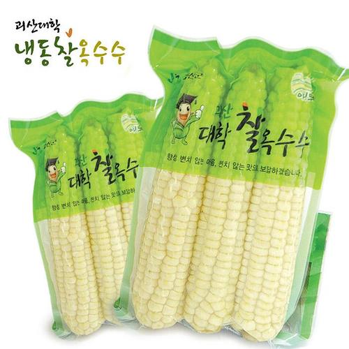 괴산 대학 냉동 찰옥수수 30개 (3개x10팩/개당 15-17cm내외)