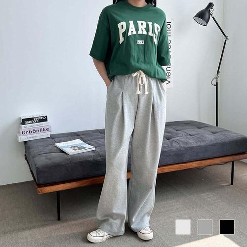 기타제조사 [셀럽하우스]갸로스 WENA5830 여자 핀턱 와이드 팬츠 SD-230411W