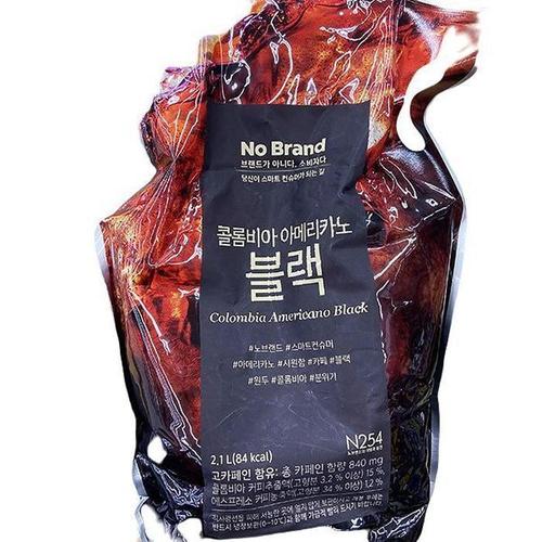콜롬비아 아메리카노 블랙 2.1L x 2개 d76388