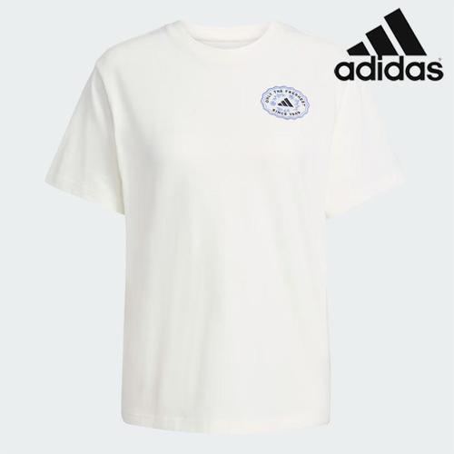 [아디다스][세일] 아디다스 여성용 반팔티 /g16- KB2485 / W FARMMKT T 우먼스 파머스 마켓 그래픽 반팔티