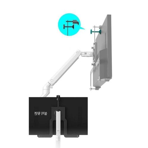 무베사 모니터 암 베사홀없는 tv 거차대 17-32인치 WE822D2