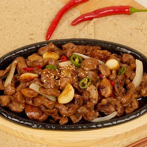 (주)고향식품 [쿡앤라이프]통마늘닭똥집볶음300gX3팩