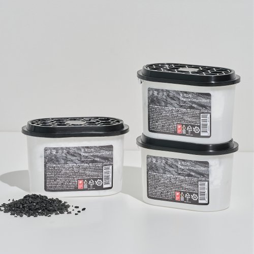 [생활공작소] [★적립금 사용가능★] 숯 제습제 520ml (12개입) + 제습제 옷걸이형 대용량 200g x 12개