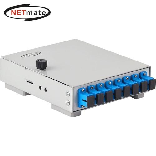 [알티피아](Netmate) 8포트 미니 FDF 광분배함(OM2 SC 어댑터포함) WFL6GNU