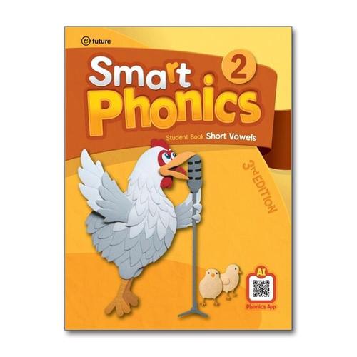 [제이북스]스마트 파닉스 Smart Phonics 2 SB 교재 (3rd) (AI Phonics App)