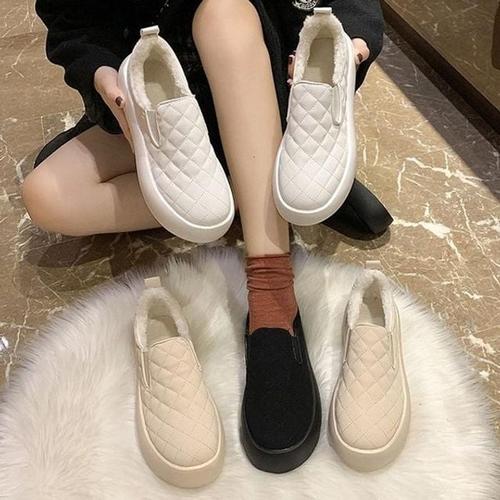 [SX75247]퀼팅 여성 온 겨울신발 캠핑신발 3컬러