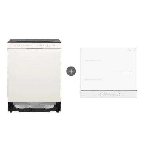 LG 디오스 오브제컬렉션 식기세척기+인덕션 세트 DUE5BGL1E+BEI3QKHLOE