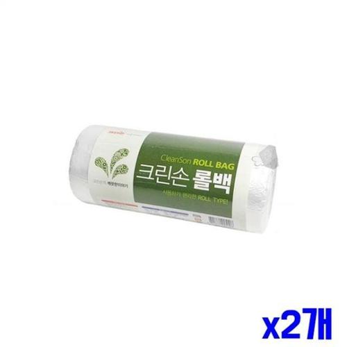 롤타입 비닐백 소1000매입 25X35cm x2개 위생비닐봉지 WF7E00E