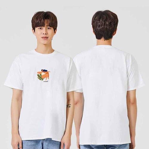 오너클랜 힐링 반팔티 라운드티 가족티 커플티 단체티 동호회 W95440D