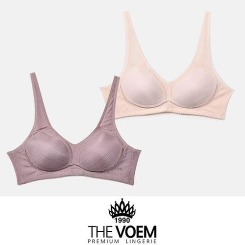 스트라이프 볼륨업 브라 런닝형 여름 풀컵 탑 (WFHP8T5)