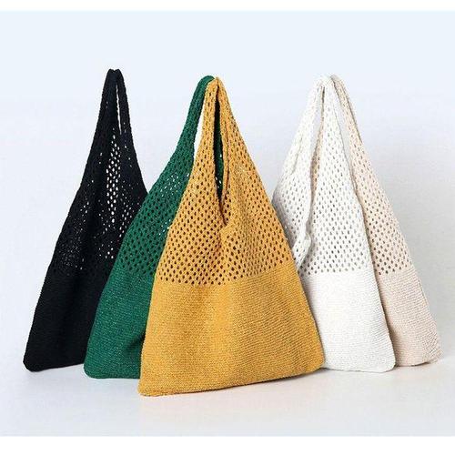 하프클럽 [에이치에스라이프]에코백 캔버스백 천가방 MT72 니트 캐주얼 학생 보조가방 숄더백 여성