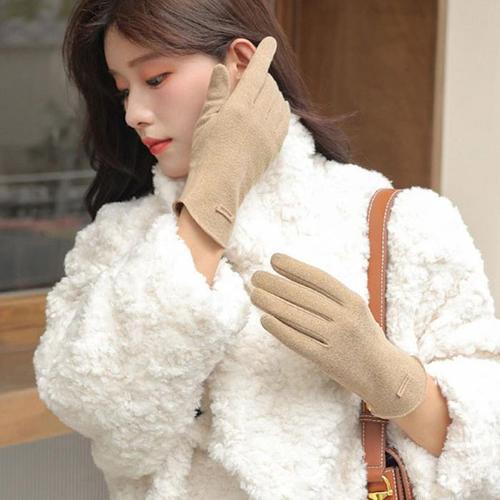 여성 FW 레더 드랄론 GOLOV 슬림핏 장갑_3