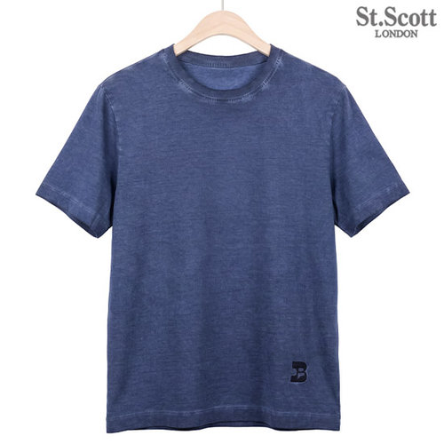 [St.Scott] 세인트 26SS 남성 니들워크 피그먼트 다잉 코튼 100 티셔츠 4종 3