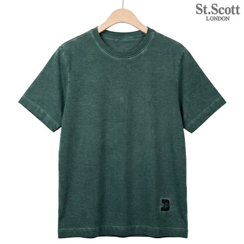 [St.Scott] 세인트 26SS 남성 니들워크 피그먼트 다잉 코튼 100 티셔츠 4종 4