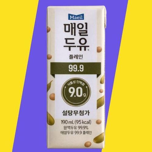 [셀러허브 식품]매일유업 매일두유 99.9% 190ml 48개