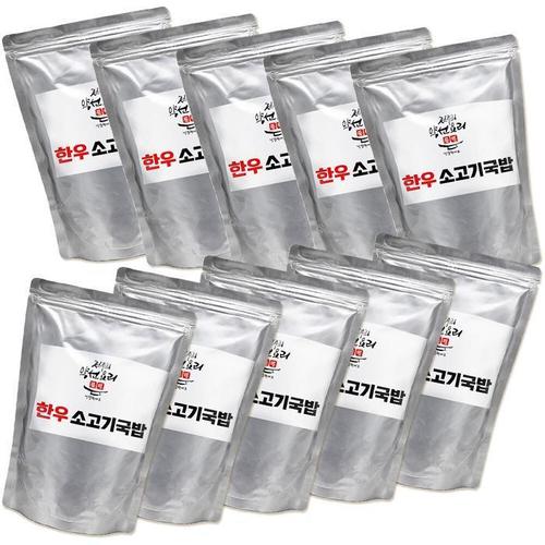 [굿소일] 한우 소고기국밥 효소 숙성 육수 5500g