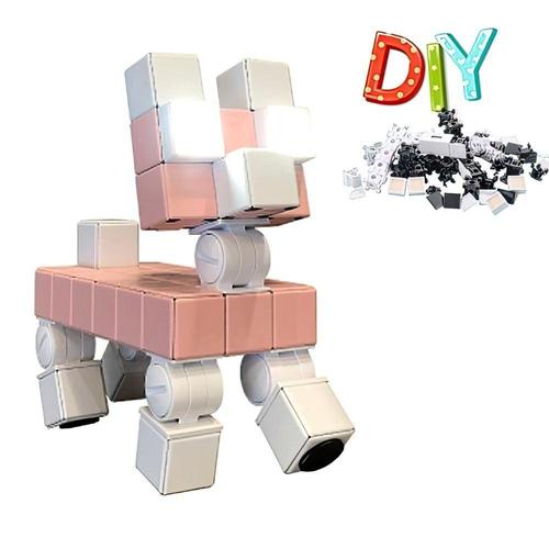 [셀럽하우스]내맘대로 YGKHMKEQ 조립 DIY 블럭 LED 스탠드 조명 스마트 도그