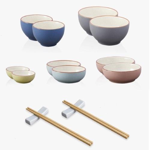 공기 식기세트 대접 밥 노빌리티 홈세트 14P 예쁜그릇 (WFK6ITM)