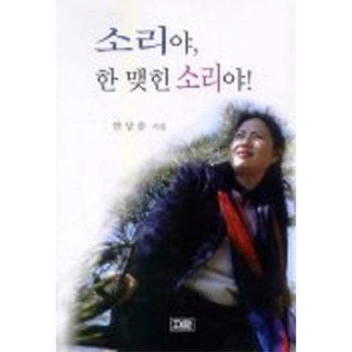 소리야, 한 맺힌 소리야! 안남춘 시집