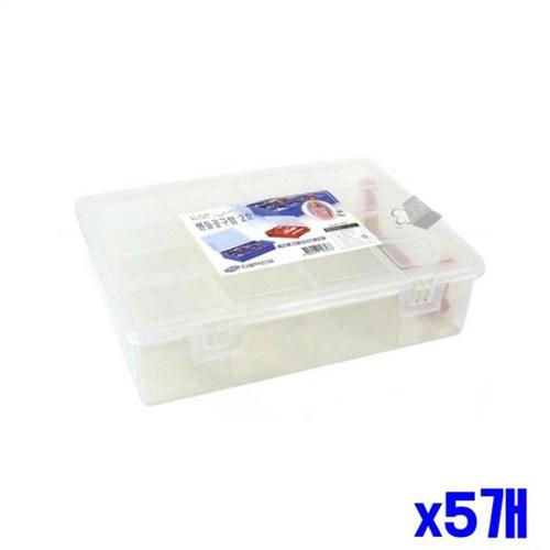 에이치플러스몰 칸칸이 핸들 공구함 24x19x6cm x5개 공구정리 공구통 (WF7CE6F)