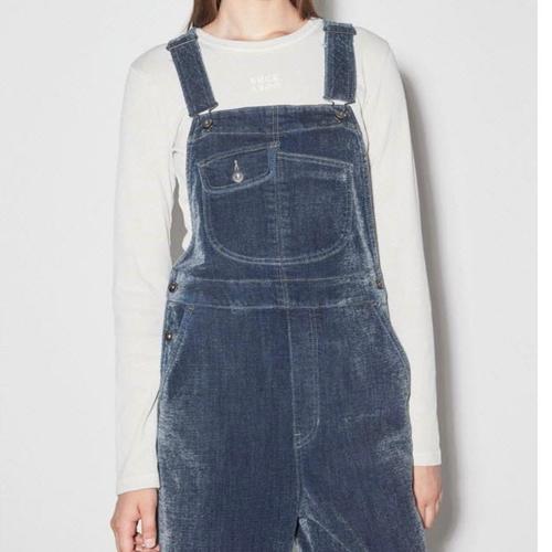 [버커루]여성 벨벳데님 오버롤 IN B244DO990P_US