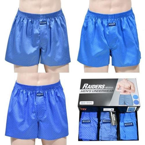 순면 팬티 트라이 패턴 소재 감각적인 편안한 3매입 WFH2JAZ