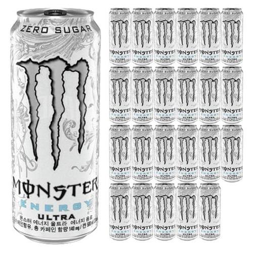 [코카콜라]몬스터 에너지 울트라 제로슈거 500ml x 24캔_24750013_587833