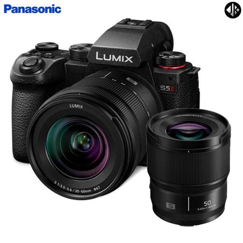 파나소닉 루믹스 DC-S5 II 바디 + 더블렌즈 KIT (20-60mm,50mm) / DC-S5M2W
