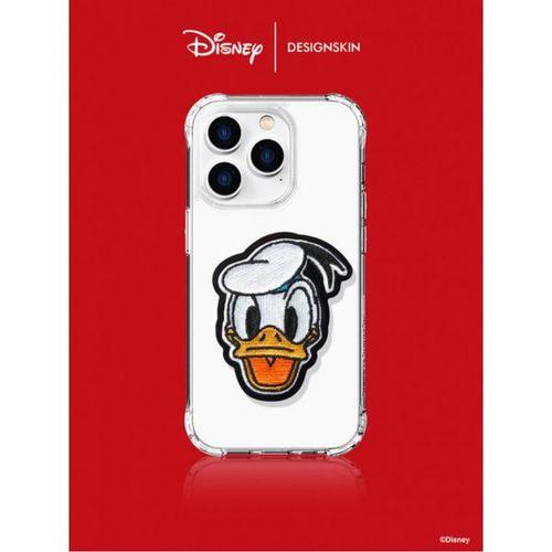 [디자인스킨]부착형 자수 톡 거치대-도널드덕 grt_dg_dd