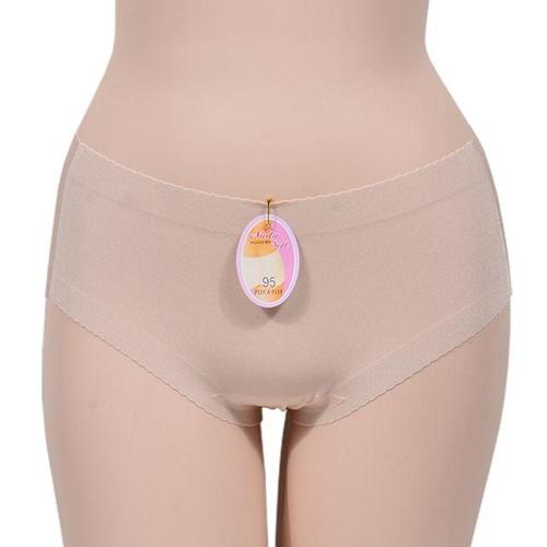 [셀럽하우스]소프트누드 NGEN7033 삼각 무봉제 힙라인 누디 소프트 미디팬티