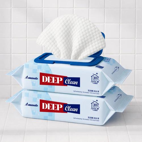 [신제품 런칭 EVENT] 물걸레청소포 청소물티슈 특대형 30매 5팩