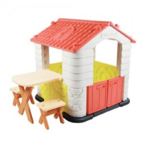 쿠쿠토이즈 에듀플레이하우스2(집/테이블/의자세트) (WDB5247)